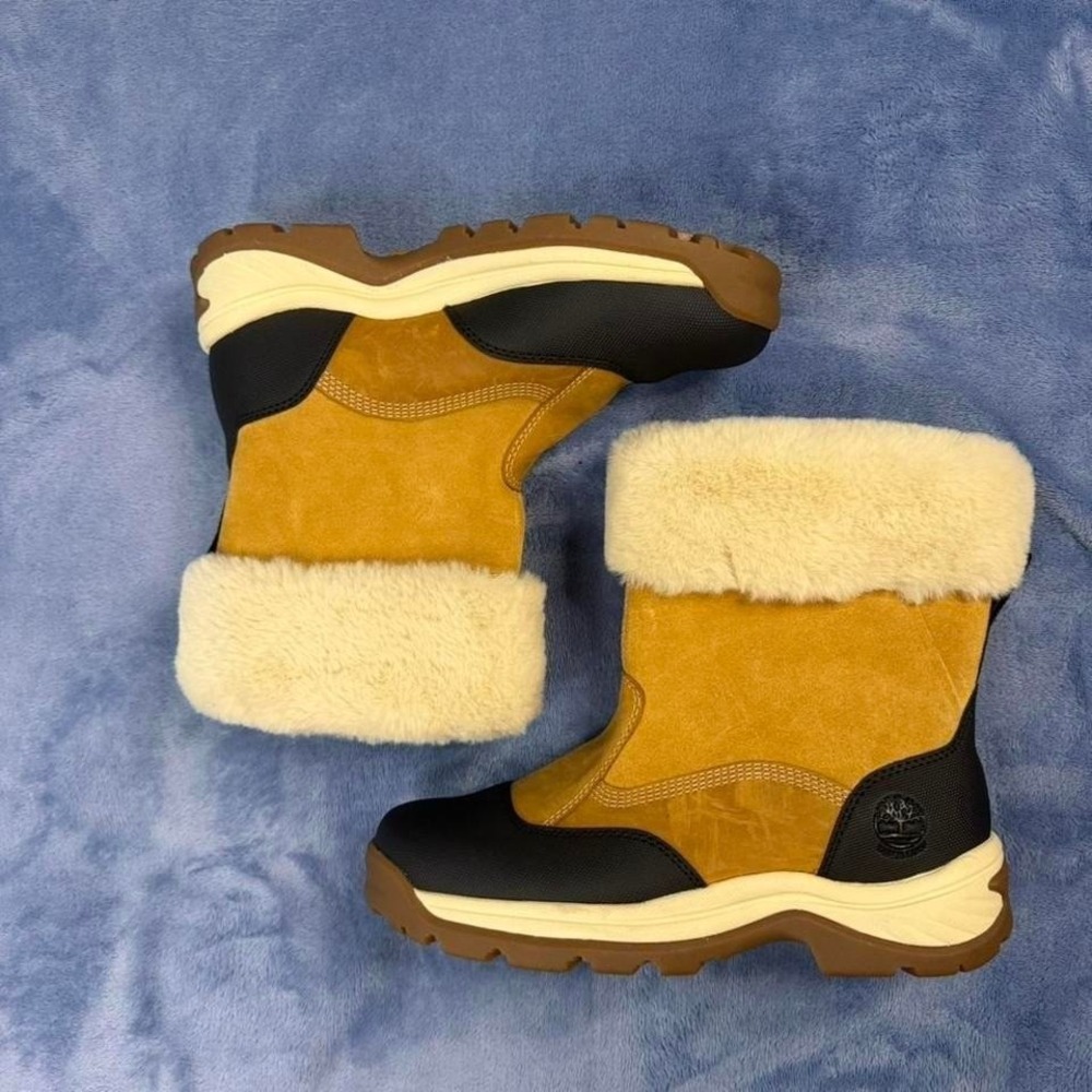 Timberland Adirondack II brown suede snow‎ boots women size 7.5